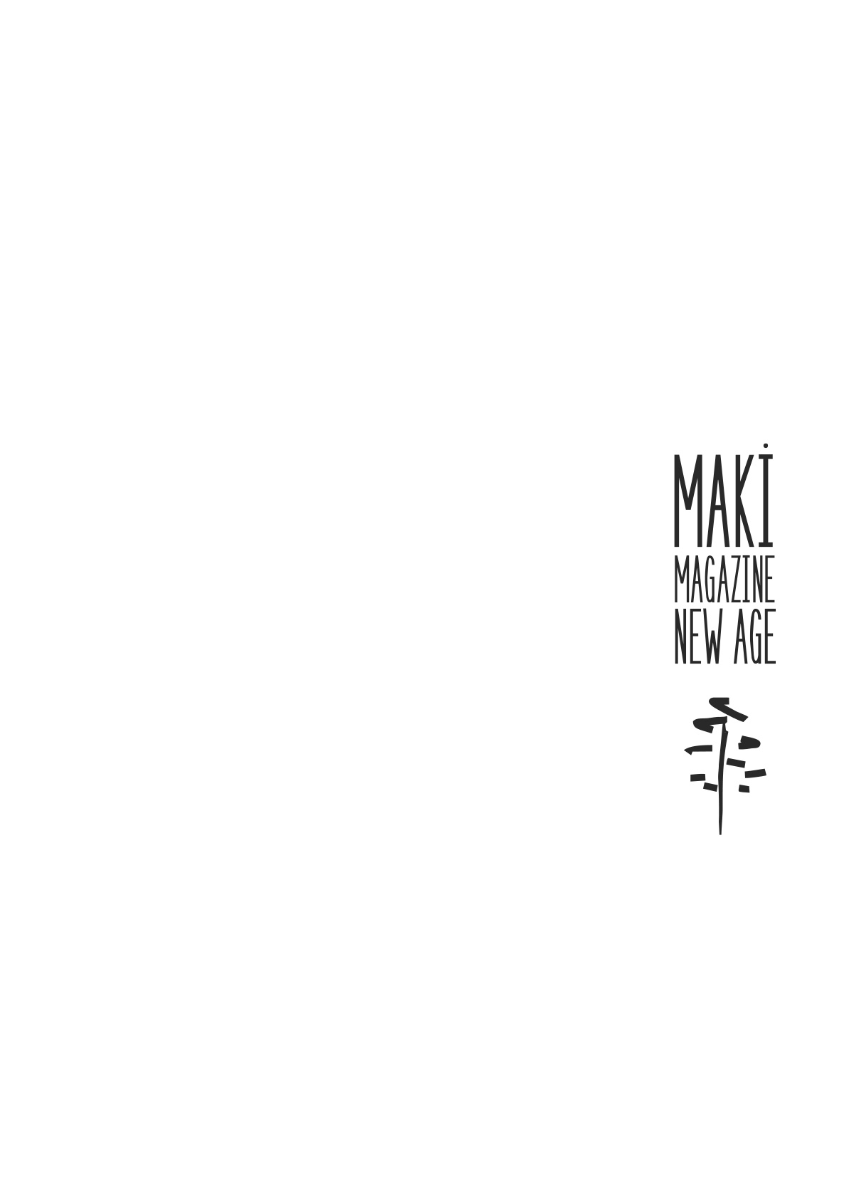 Maki menü sayfası